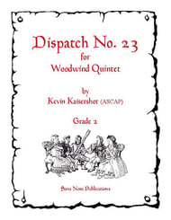 Dispatch No. 23 Woodwind Quintet cover Thumbnail